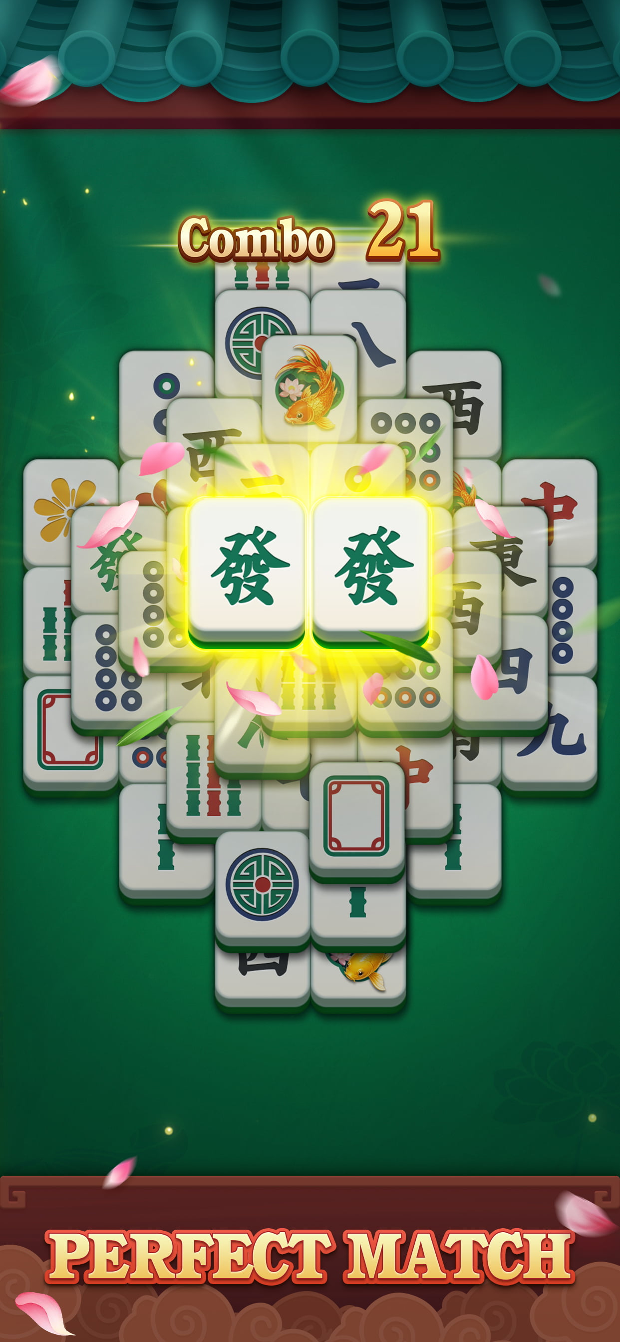 Mahjong Koi Match game screenshot 1